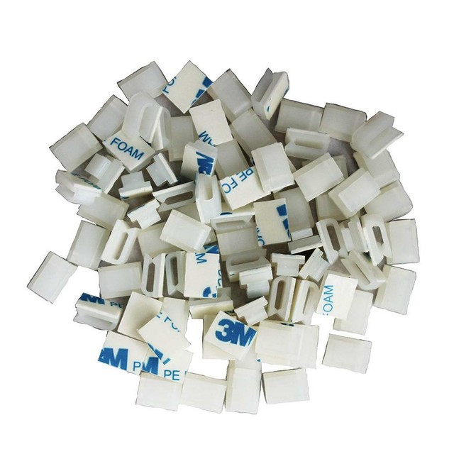 Cable Clips Adhesive, 3m Wire Holder, Self Adhesive Wire... eBay