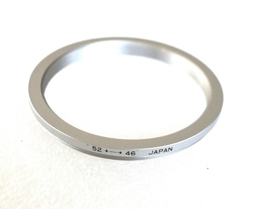 52-46mm SILVER Step-Down Ring Adapter - 52mm-46mm Stepping Ring - NEW - Picture 2 of 2