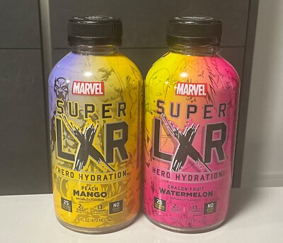 Marvel Super LXR Hydration PeachMango&Marvel LXR DragonFruitWatermelon BB: 02/25