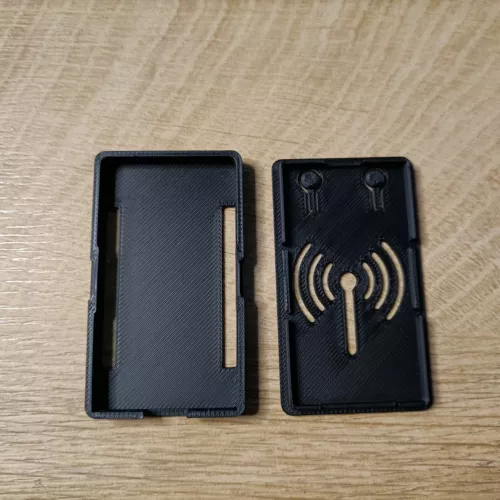 2x Gehäuse für WLAN ESP8266  NodeMCU v3 schwarz niedrig