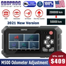 Obdprog M500 Mileage Odometer Correction Programmer Obd2 Scan Diagnostic Tool Us