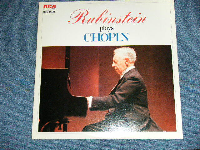 Rubinstein Rvc 7505 ARTUR RUBINSTEIN Pianist Japan 1975 RVC-7505~6 NM 2-LP CHOPIN ALBUM | eBay