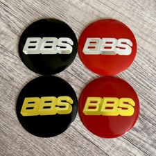 4x 70mm Für BBS Logo Auto Nabendeckel Emblem Nabenkappen Aufkleber Felgensticker