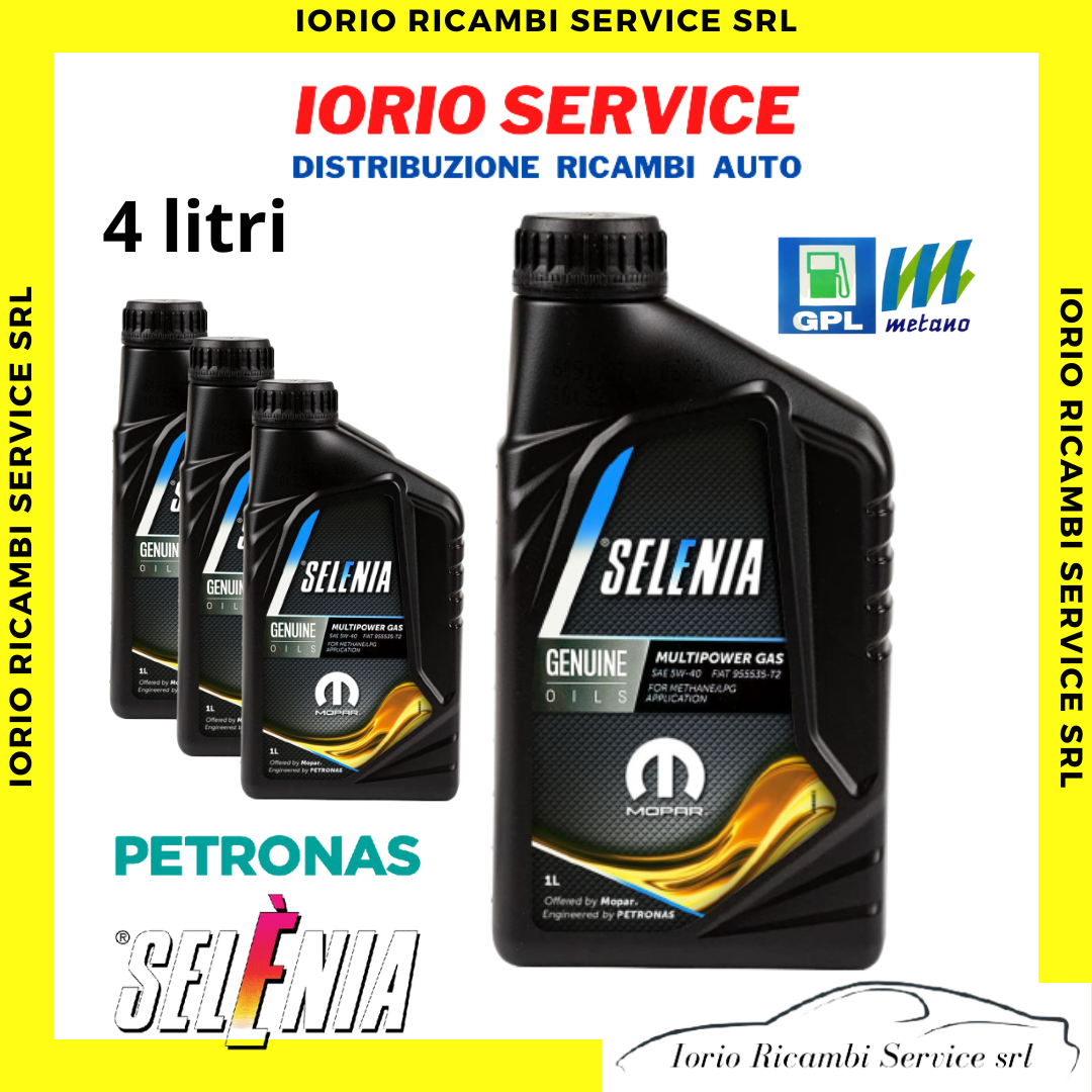 Kit 5 Lt OLIO MOTORE SELENIA MULTIPOWER P ENERGY 5W40 - Foto 12