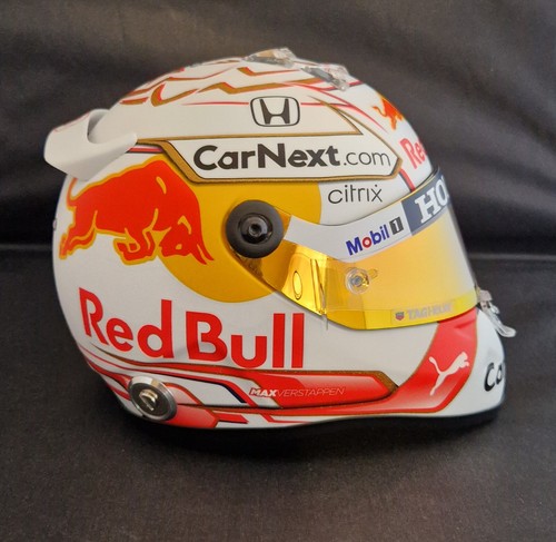 Max Verstappen Helm 2021 1:2 Red Bull F1 - Bild 4 von 5