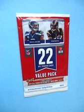 2013 Panini Value Pack Football card wrapper - Russell Wilson - Seahawks -QB