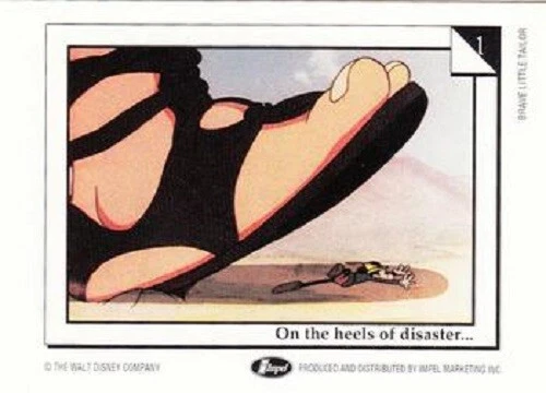 DISNEY BASE/ BASIC 210 CARD SET BY IMPEL 1991 - Image 3 of 4