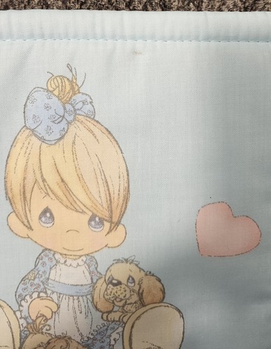 DEFECT Diaper Stacker Patchwork Precious Moments - Picture 2 of 2