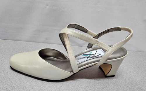 Neu im Karton Ros Hommerson Pauly Knochen Microtouch Stoff Pumps Größe 8,5 M 2,5" Riemchenabsatz - Bild 3 von 11