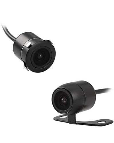 FARENHEIT BUC-1 UNIVERSAL 720P CMOS COLOR BACK-UP CAMERA FLUSH MOUNT WATERPROOF - Picture 2 of 4