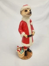 Country Artists Magnificent Meerkats Nicholas CA04033 Enesco Christmas Santa