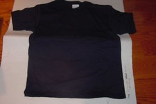 Plain Tee Shirt 100 Cotton Medium 10/12 Youth NWOT Dark Blue
