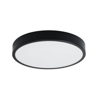 Led Deckenleuchte Schwarz Schlafzimmer 3000 K Ø50 Cm Deckenlampe Wohnzimmer