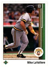 Mike LaValliere - Pittsburgh Pirates (Baseball Card) 1989 Upper Deck # 417 Mint