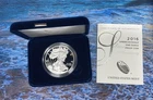 2016 W 30th Anniversary Lettered Edge American Silver Eagle Proof OGP