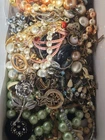Vtg to Now Jewelry Bulk Lot 5 lb Mixed Bag Costume Jewelry Craft Supply Resale