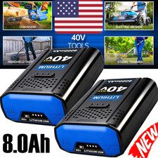 40V 8.0Ah For Kobalt 40V MAX Extended Run Li-Ion Battery KB440-03 KB540-06 6.0Ah