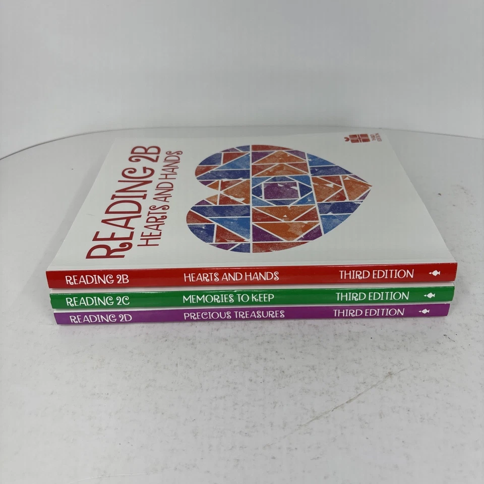 BJU Press Reading Third Edition Books 2B 2C and 2D - Image 2 of 4