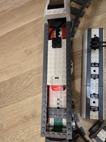 Lego City 7897 ICE train with motor runs back and forth, instructions