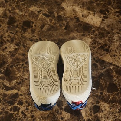 Gucci Ace Embroidered Floral Sneakers - Size 37 US 7 (Made in
