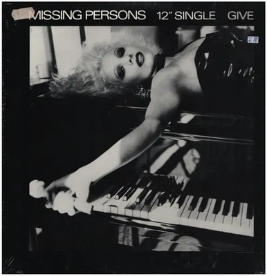 Missing Persons Give Vinyl Single 12inch NEAR MINT Capitol