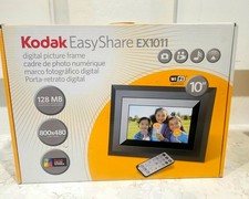 Kodak EasyShare EX1011 Digital Picture Frame 10" TESTED, WORKs NIB Wifi 128 MB