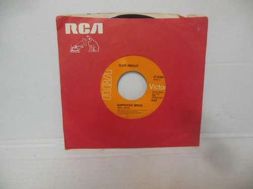 ELVIS PRESLEY nr mint 45 rpm SUSPICIOUS MINDS  b/w YOU'LL THINK OF ME