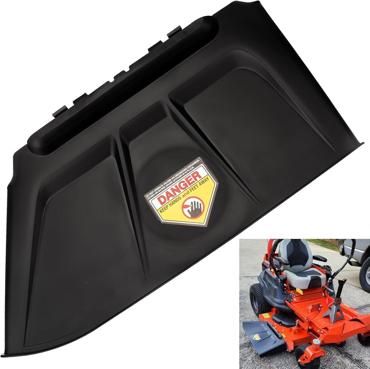 04795000 Side Discharge Chute Compatible with Ari-Ens & Gravely