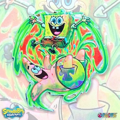 Zen Monkey Studios Painterly Series: SpongeBob & Patrick C2E2 2025 Exclusive NEW