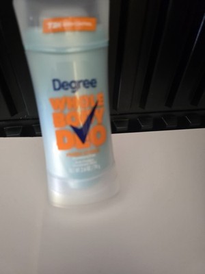 Degree Whole Body Deo Fresh Citrus Aluminum-Free 72H Stick 2.6 oz
