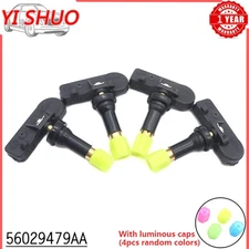 4PCS For Jeep Wrangler Grand Cherokee Dodge TPMS Tire Pressure Sensor 56029479AA