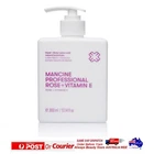 Mancine Professional Hand & Body Lotion Rose & Vitamin E Skin Care Wax 300ml