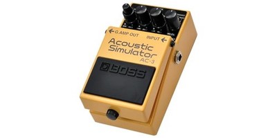 BOSS AC-3 Acoustic Simulator Guitar Effect Pedal Used  Tested JAPAN