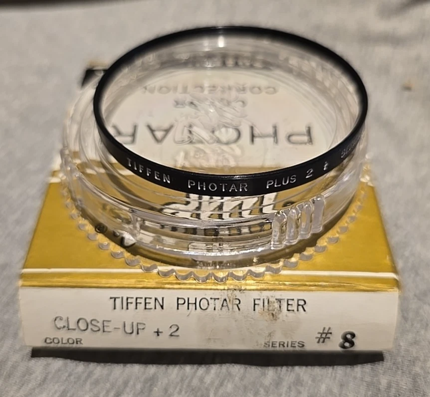 Tiffen Series # 8 Photar CLOSE-UP +2  Filter (NOS) - Image 2 of 3