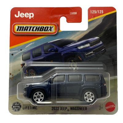 2022 Jeep Wagoneer Matchbox MBX Road Trip 2025 MB1427 1/64 Toy Car