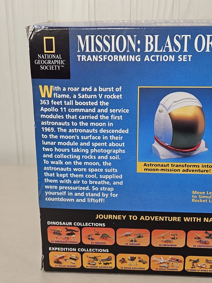 1998 Galoob Micro Machines National Geographic Mission Blast Off Action Set - Image 4 of 4