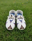 Hand Beaded Powwow Moccasins | Native American Regalia | Men & Women MC603