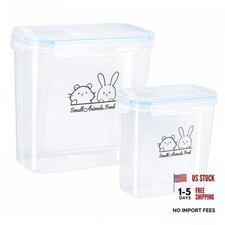 Pet Food Storage Containers,Airtight Small Animals Food Container,Cat Food