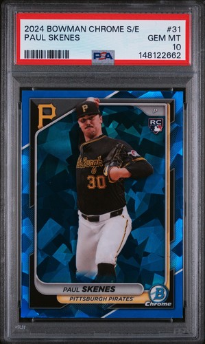 Paul Skenes [Sapphire] #31 2024 Bowman Chrome card