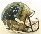 Steve Smith Sr. Signed Panthers Camo Alt Full-Size Authentic Helmet (Radtke)