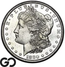 1880-O Morgan Silver Dollar Coin, Proof-Like Look