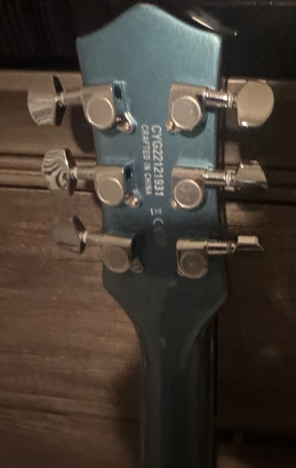 Gretsch G5222 Electromatic Double Jet BT con V-Stoptail - Ocean Turquesa. Foto 4 de 4