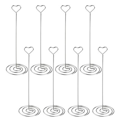  6 PCS Namenskarten Ständer Menükarten Halter Inhaber Tabellennummer