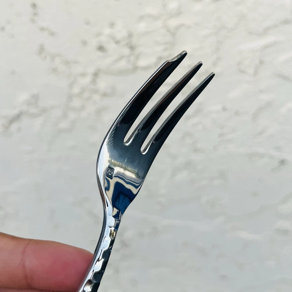 10x Fortessa Lucca Aperitivo Facetado Pastel de Postre Tenedor Pequeño Nuevo Foto 3 de 4