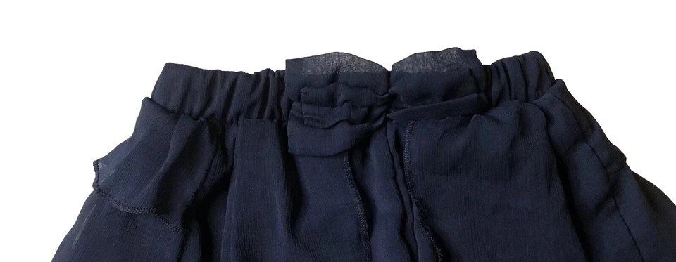 JUICY COUTURE - Tutu - Skort - Skirt With Shorts - SIZE 6X/7 - Navy Blue - Image 3 of 4