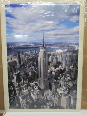 Vintage Empire State building New York City poster 16660 | eBay