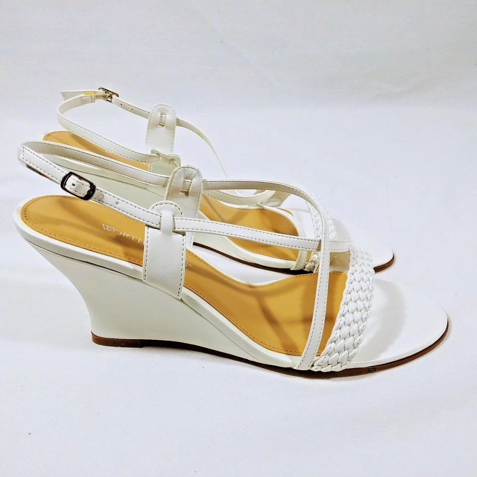 Worthington Tyler Dress Shoes 9 1/2 Sling Back Pump Womens  — 第 2/4 张图片