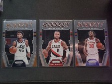 (3x) 2021-22 PANINI PRIZM NBA MINDSET (Mitchell #11, Lillard #1, Randle #15)