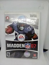 Madden NFL 07 Wii Replacement Case Only