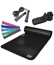 EDX, 9-Piece Full-Body Workout Kit  | Cardio, Yoga, Strength Training, PT  